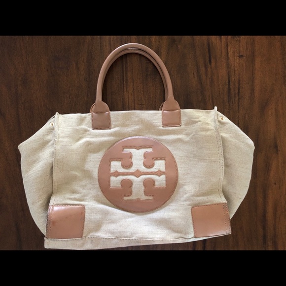 Tory Burch Canvas Tote - Picture 2 of 4